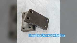 Base de rouleau supérieur d'excavatrice PC120-5 PC120-6