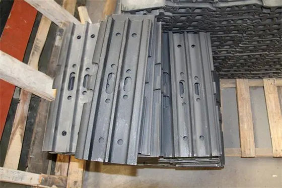 D375 Montage de plaques de broyeur de chaussures pour bulldozers