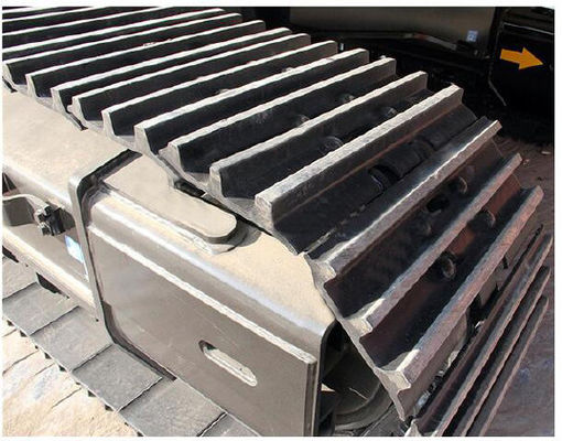 SK160 Chutes de piste pour excavateur Chaussures Dozer Plaques de broyeur d'acier allié