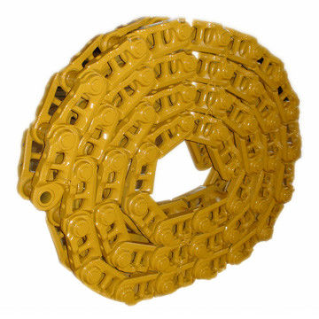 SD16 D65 Bulldozer Excavator Trace Link Chain Jaune Pour le déplacement de la terre