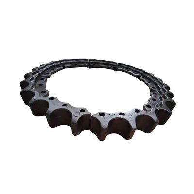 Partie du train de roulement de l'excavateur en acier à engrenage de railleur PC200-8 OEM