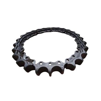 Partie du train de roulement de l'excavateur en acier à engrenage de railleur PC200-8 OEM