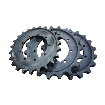 Partie de roue à engrenages lourds de l'excavatrice