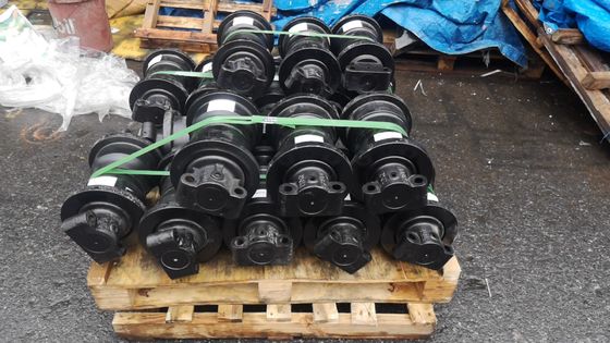 Les rouleaux de la pelle, les roues porteuses, les roues de pilier, les roues de fond, les roues au sol, Carter, Komatsu, Hitachi, Hyundai