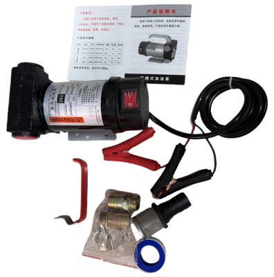 La pompe à carburant 24V pour excavatrices est adaptée aux excavatrices et aux engins de chantier des séries Komatsu, Kobelco, Hitachi, CAT et Daewoo.