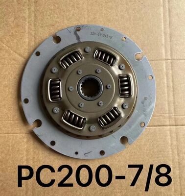 Plateau d'embrayage d'excavatrice adapté aux pièces de rechange Komatsu PC200-7 Plateau d'embrayage spécial pour excavatrice PC200-7, plateau d'embrayage amortisseur pour accouplement de pompe principale, pièces de machines de construction