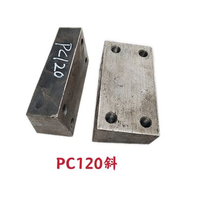siège de roue de remorquage usiné CNC de précision pour les pelles Komatsu PC120 PC1205 PC1206 avec des trous de montage précis pour l'installation directe