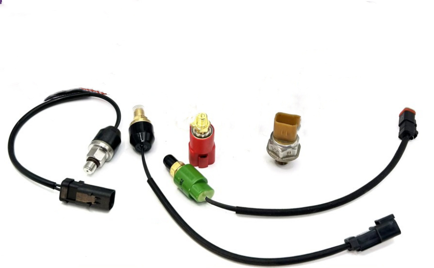 Applicable au capteur de pression de l'excavatrice Komatsu PC200-7, au capteur de régime de ralenti de la vanne de distribution -206066113020PS579-21