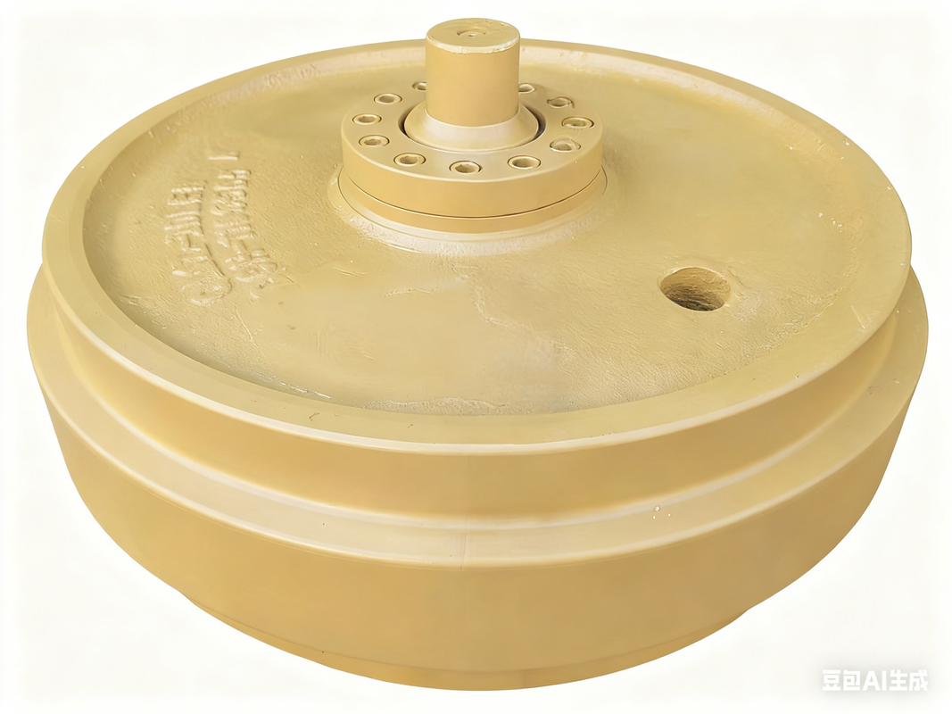 Applicable to D6H bulldozer guide wheels, front guide wheels 6T3216, 149-2493, rear guide wheels 7T6996, with complete bulldozer and excavator parts